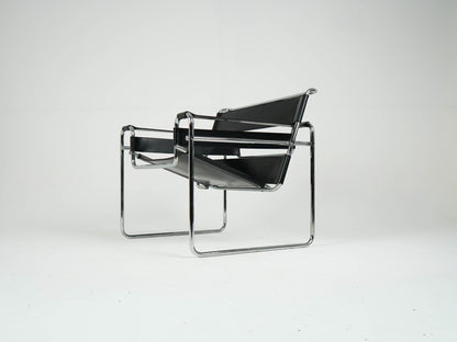 Vintage Sessel "Wassily Chair B3" von Marcel Breuer für Gavina