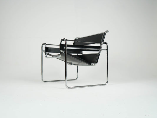 Vintage Sessel "Wassily Chair B3" von Marcel Breuer für Gavina