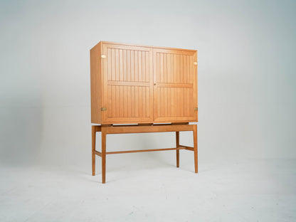Vintage Highboard Eiche von Kurt Ostervig für Randers Møbelfabrik