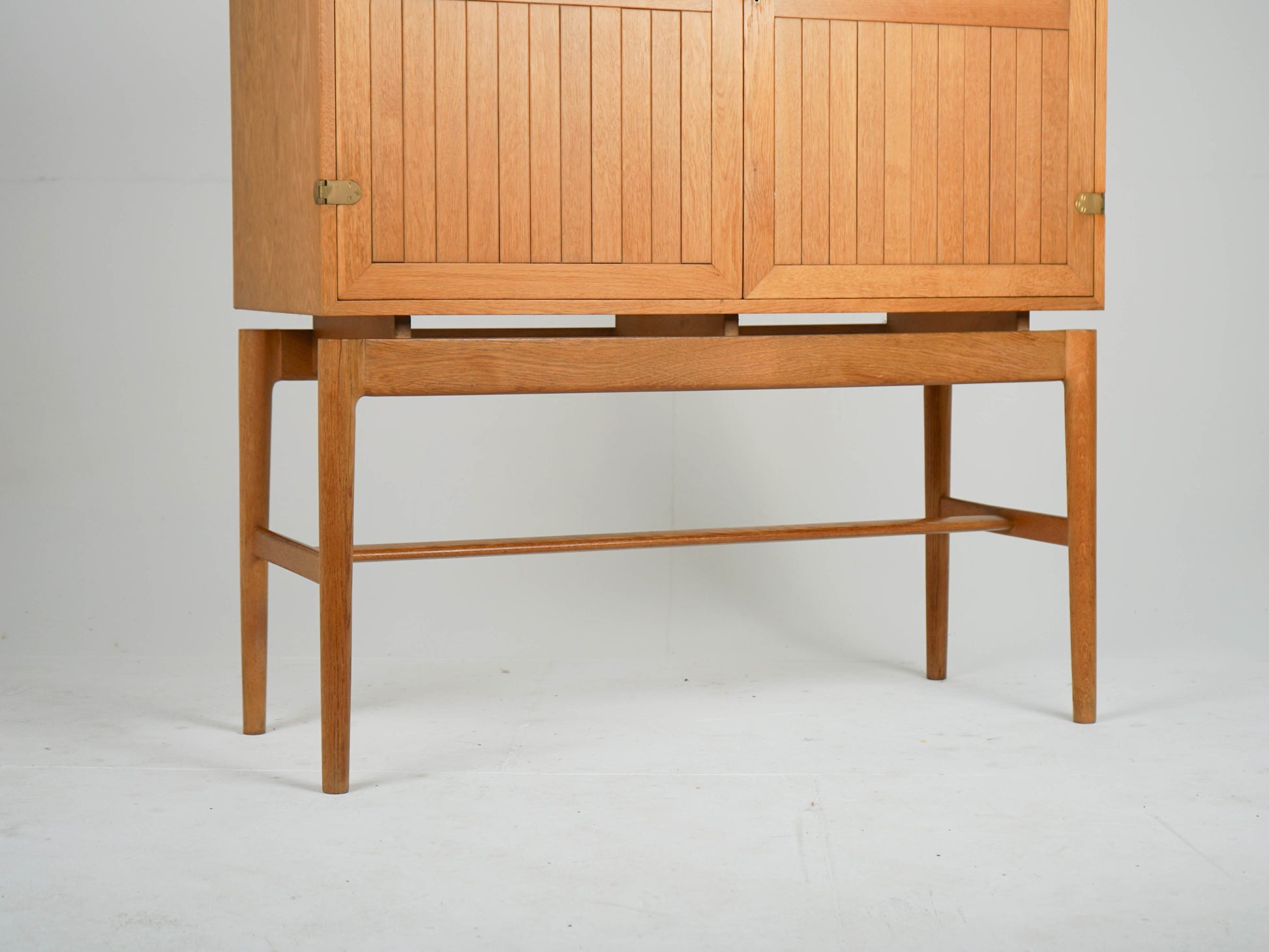 Vintage Highboard Eiche von Kurt Ostervig für Randers Møbelfabrik