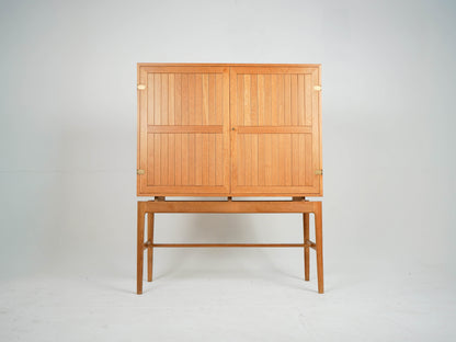 Vintage Highboard Eiche von Kurt Ostervig für Randers Møbelfabrik