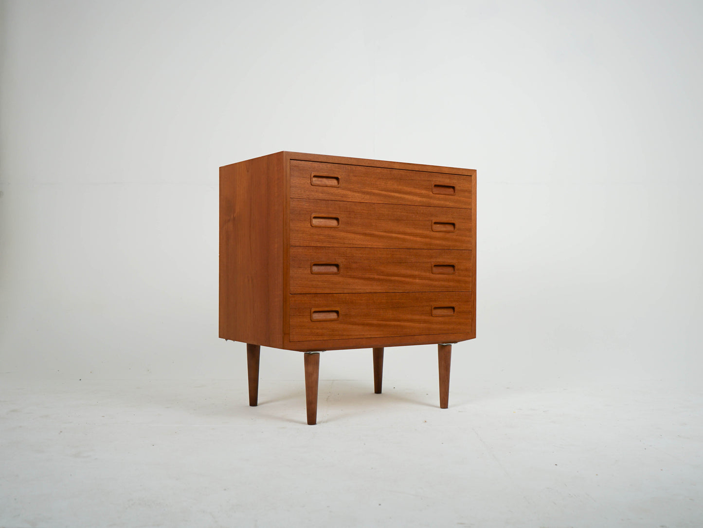 Vintage Teak Kommode No 16 von Poul Hundevad