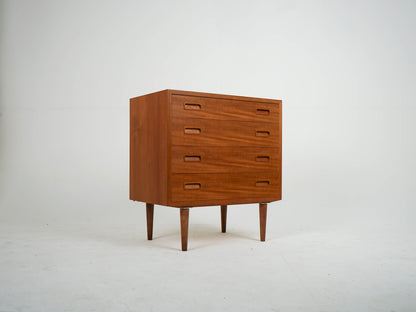 Vintage Teak Kommode No 16 von Poul Hundevad