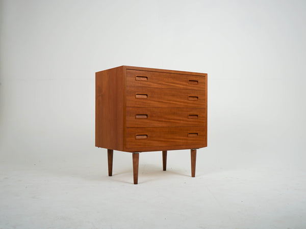 Vintage Teak Kommode No 16 von Poul Hundevad