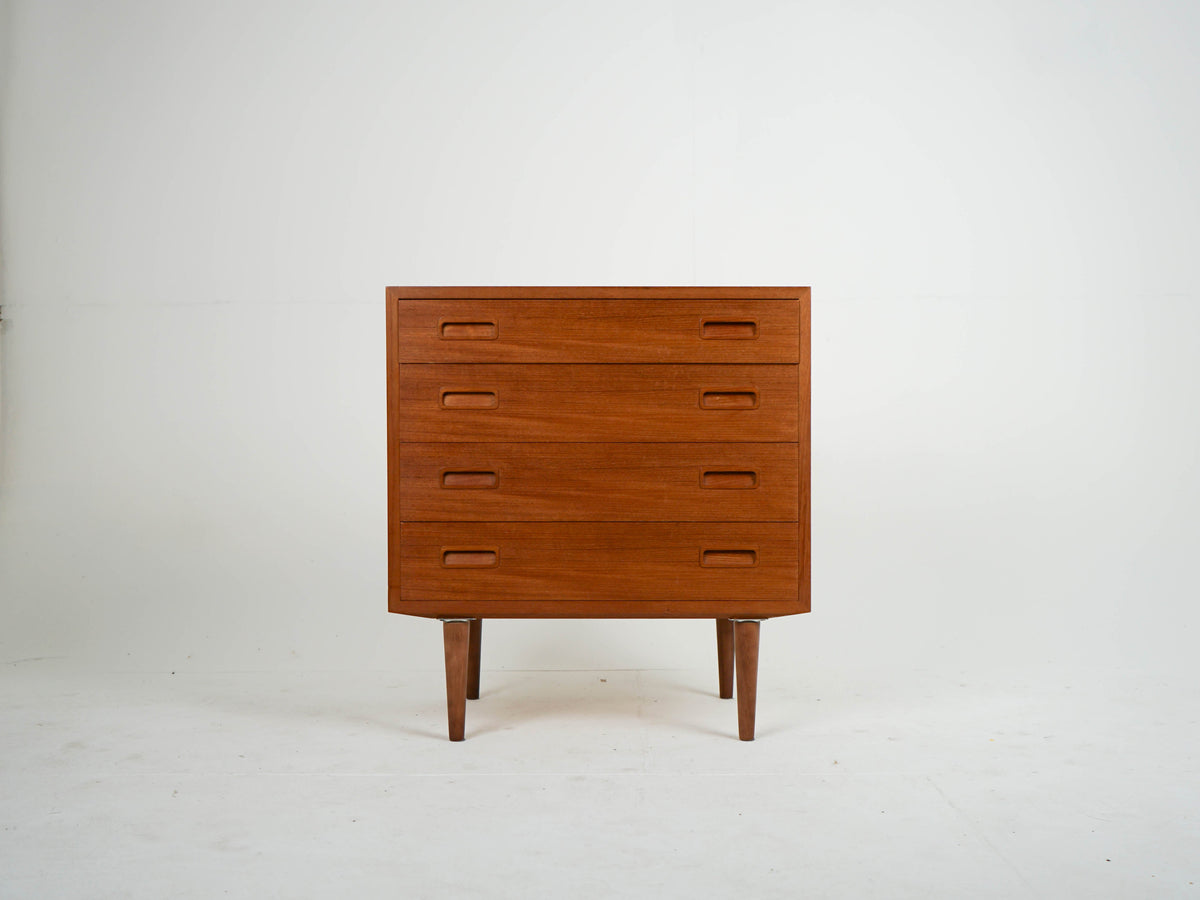 Vintage Teak Kommode No 16 von Poul Hundevad