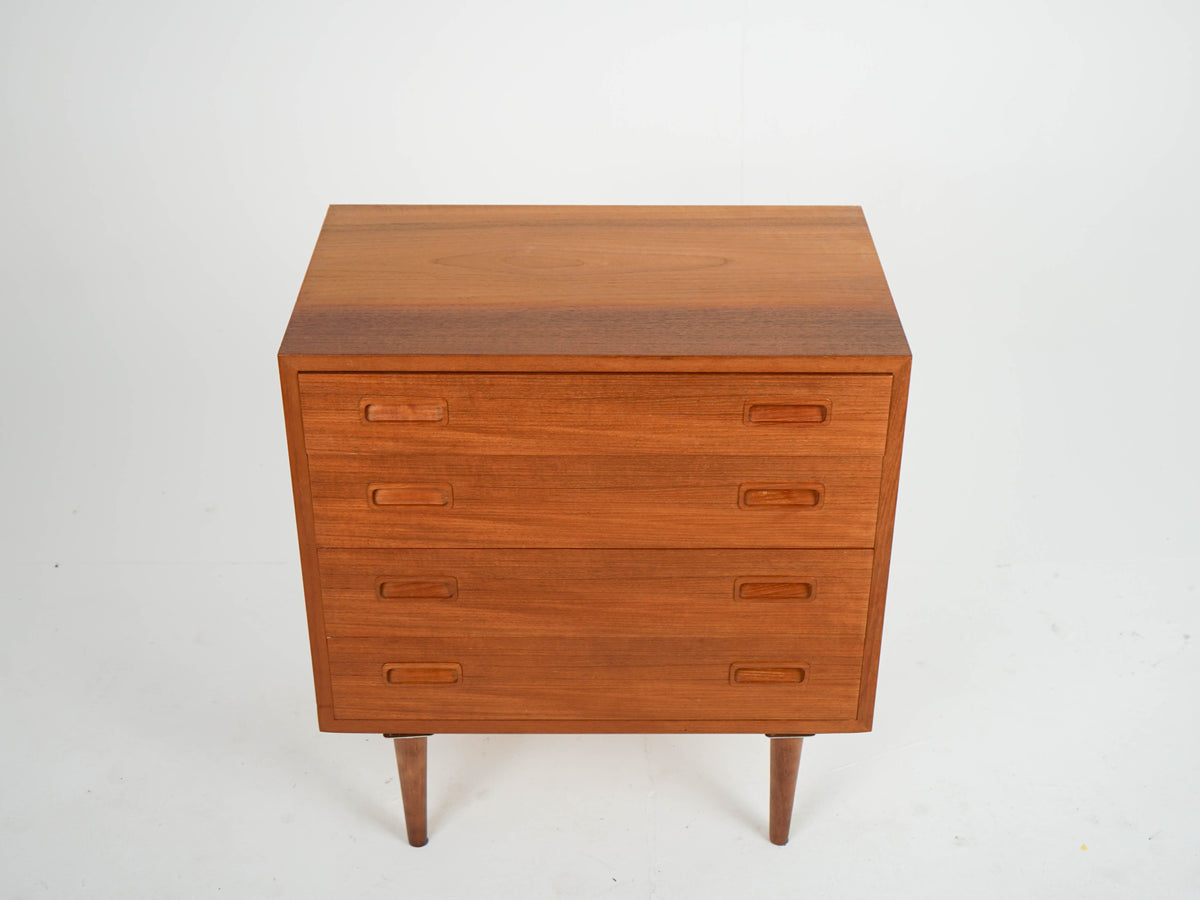 Vintage Teak Kommode No 16 von Poul Hundevad