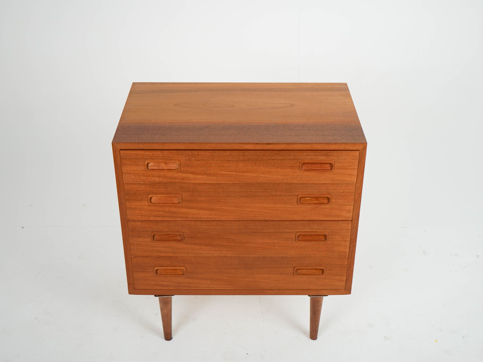 Vintage Teak Kommode No 16 von Poul Hundevad