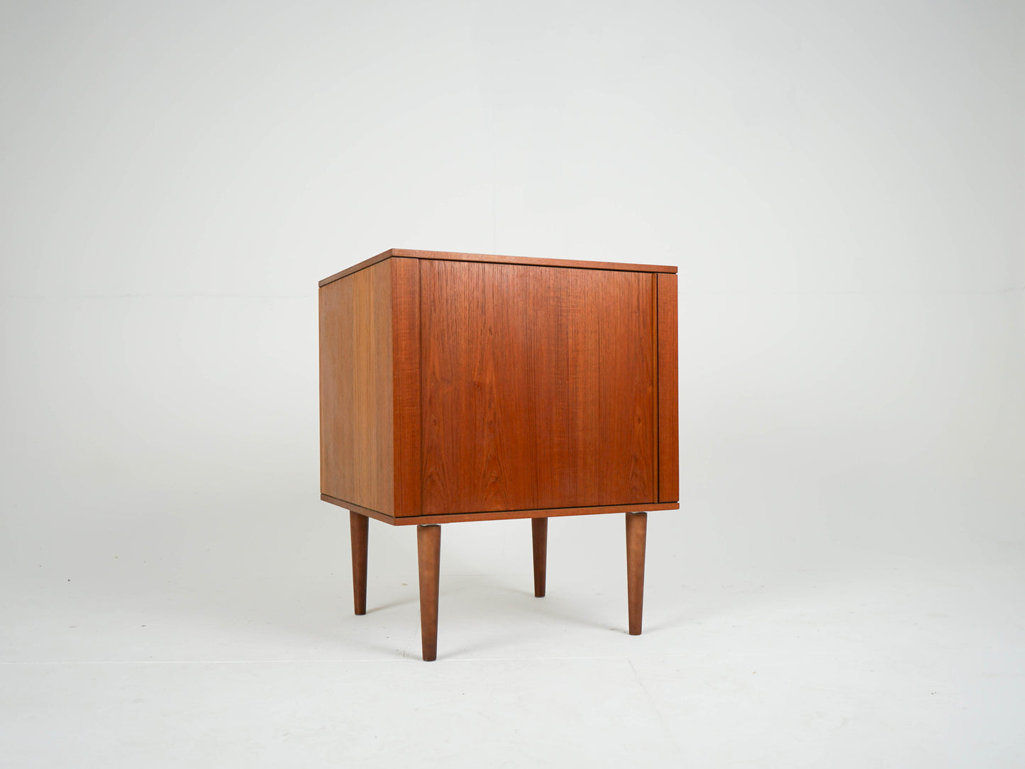 Vintage Sideboard Teak mit Jalousietür, Mid-Century
