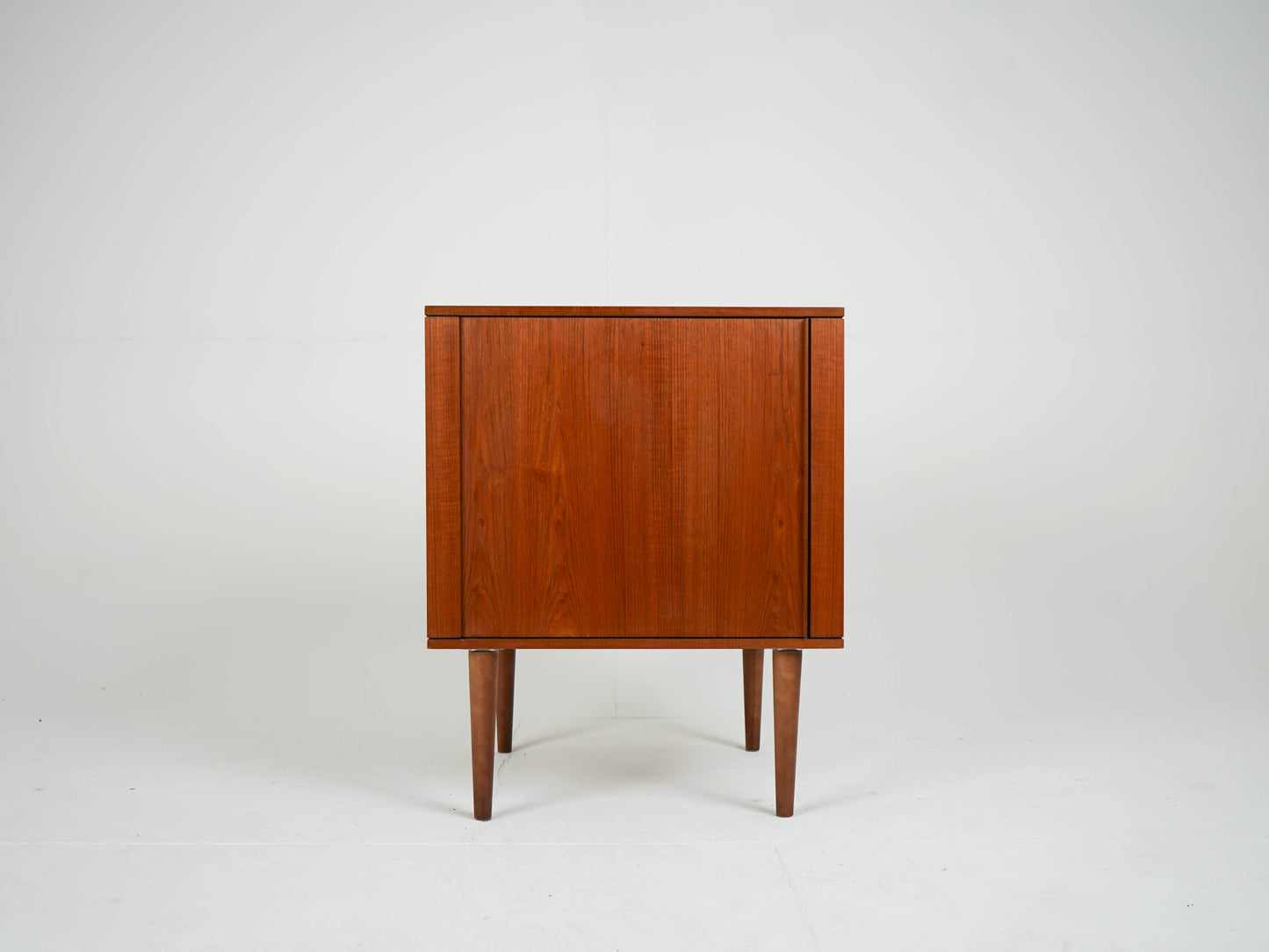 Vintage Sideboard Teak mit Jalousietür, Mid-Century