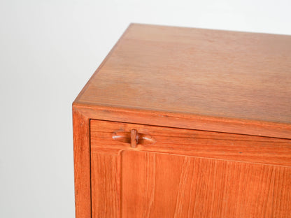 Vintage Teak Barschrank von H. W. Klein