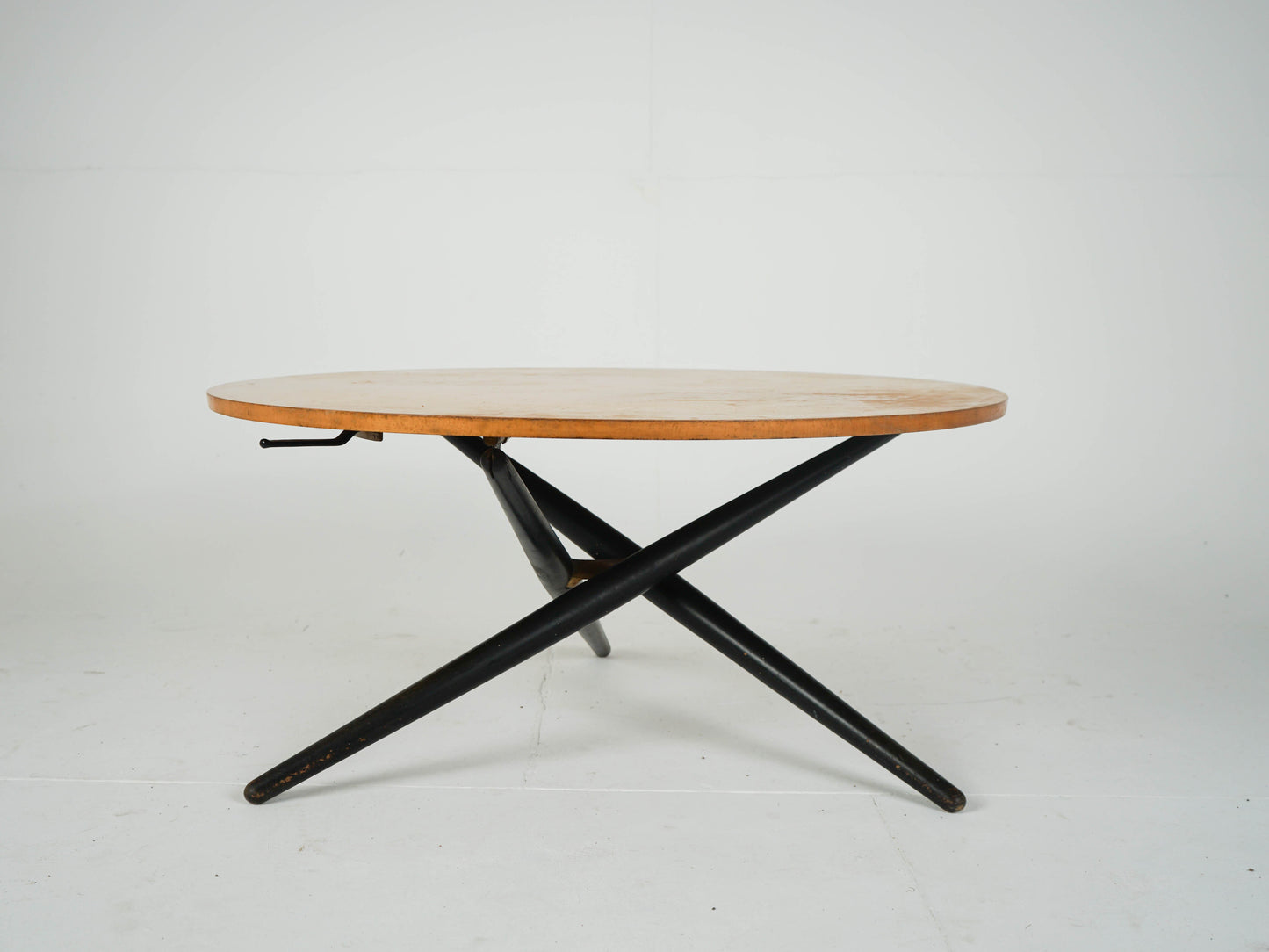 Vintage Tisch Aufzugtisch von Jürg Bally für Wohnhilfe