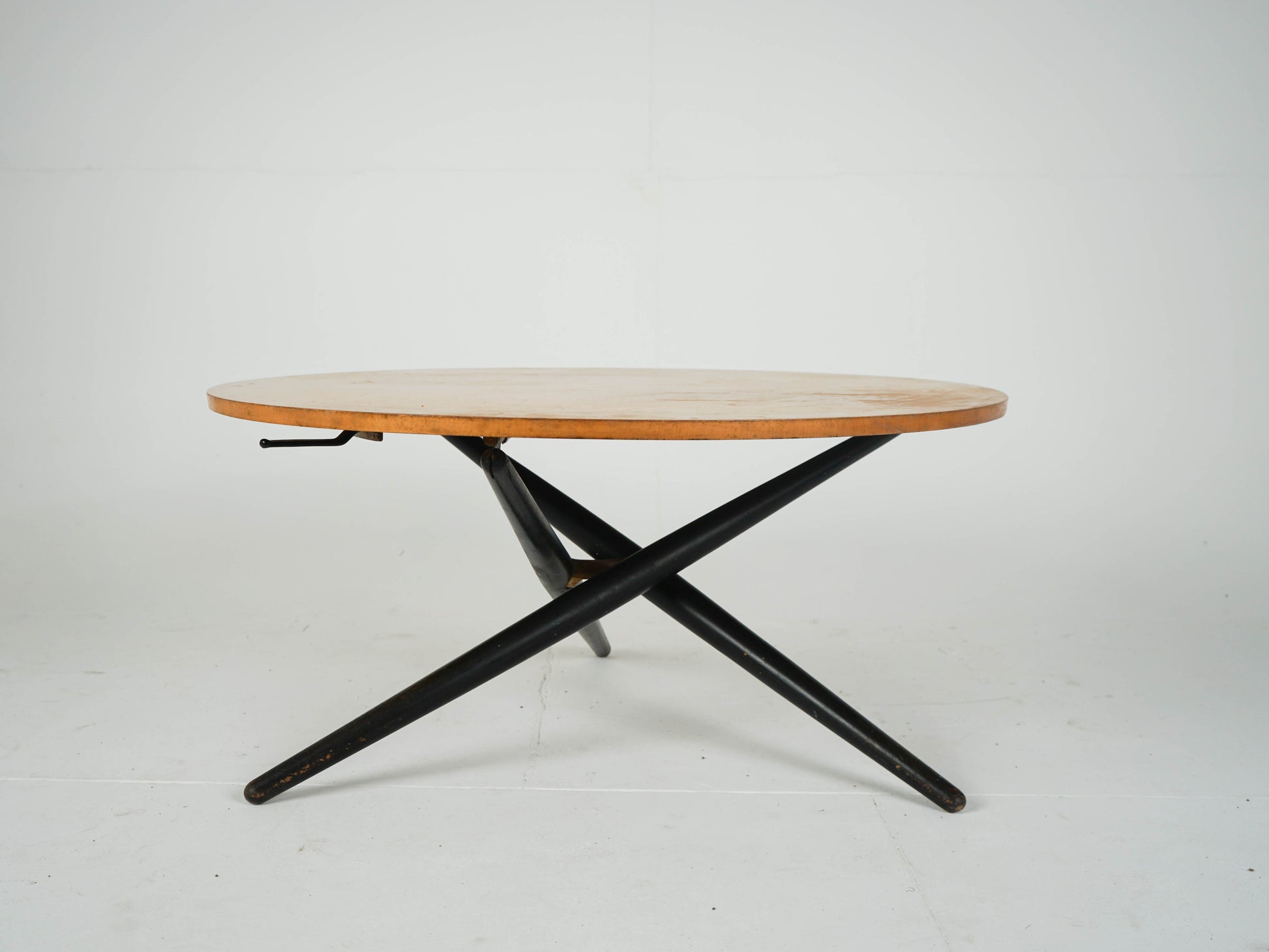 Vintage Tisch Aufzugtisch von Jürg Bally für Wohnhilfe