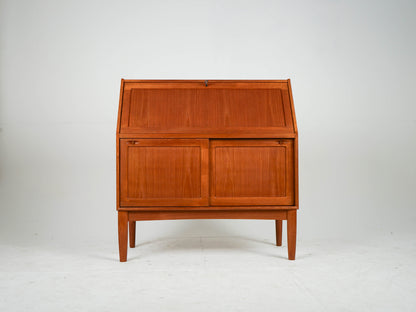 Vintage Teak Sekretär von H. W. Klein für Bramin