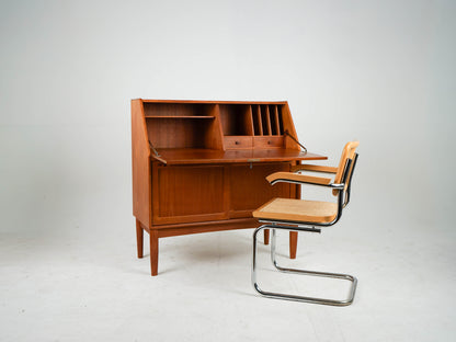 Vintage Teak Sekretär von H. W. Klein für Bramin