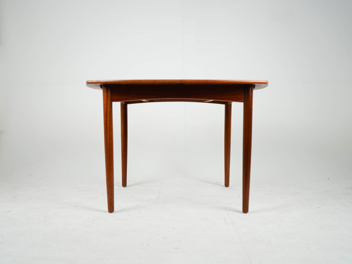 Vintage Esstisch Teak ausziehbar, Mid-Century Modern