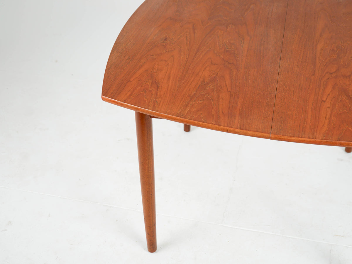 Vintage Esstisch Teak ausziehbar, Mid-Century Modern