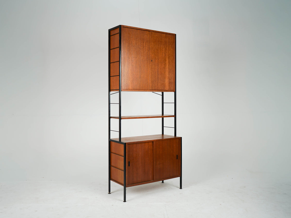 Vintage Teak Regal Bücherregal freistehend Mid Century