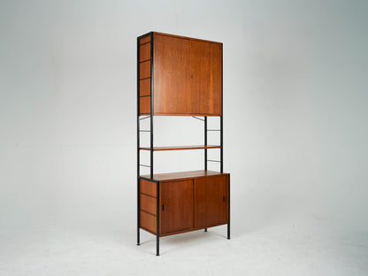 Vintage Teak Regal Bücherregal freistehend Mid Century