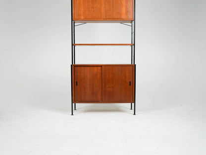 Vintage Teak Regal Bücherregal freistehend Mid Century