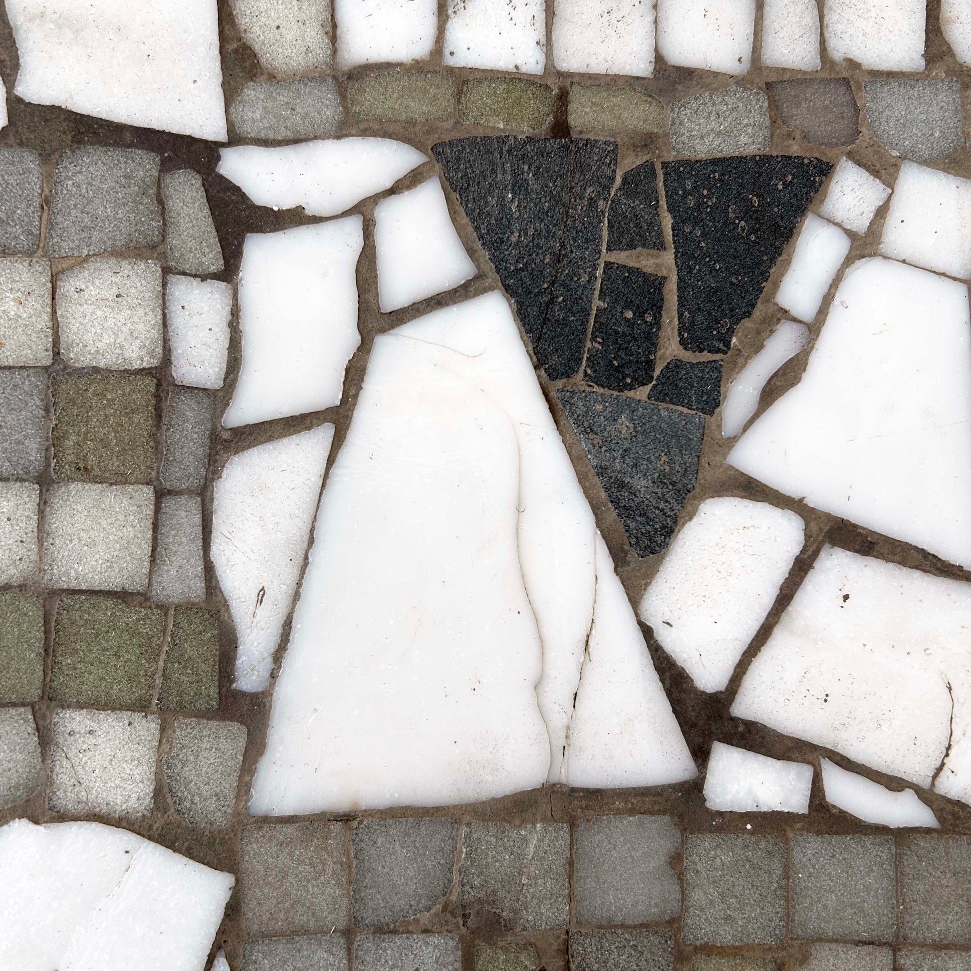 Vintage Couchtisch Mosaik von Kurt Moldovan