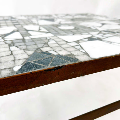 Vintage Couchtisch Mosaik von Kurt Moldovan