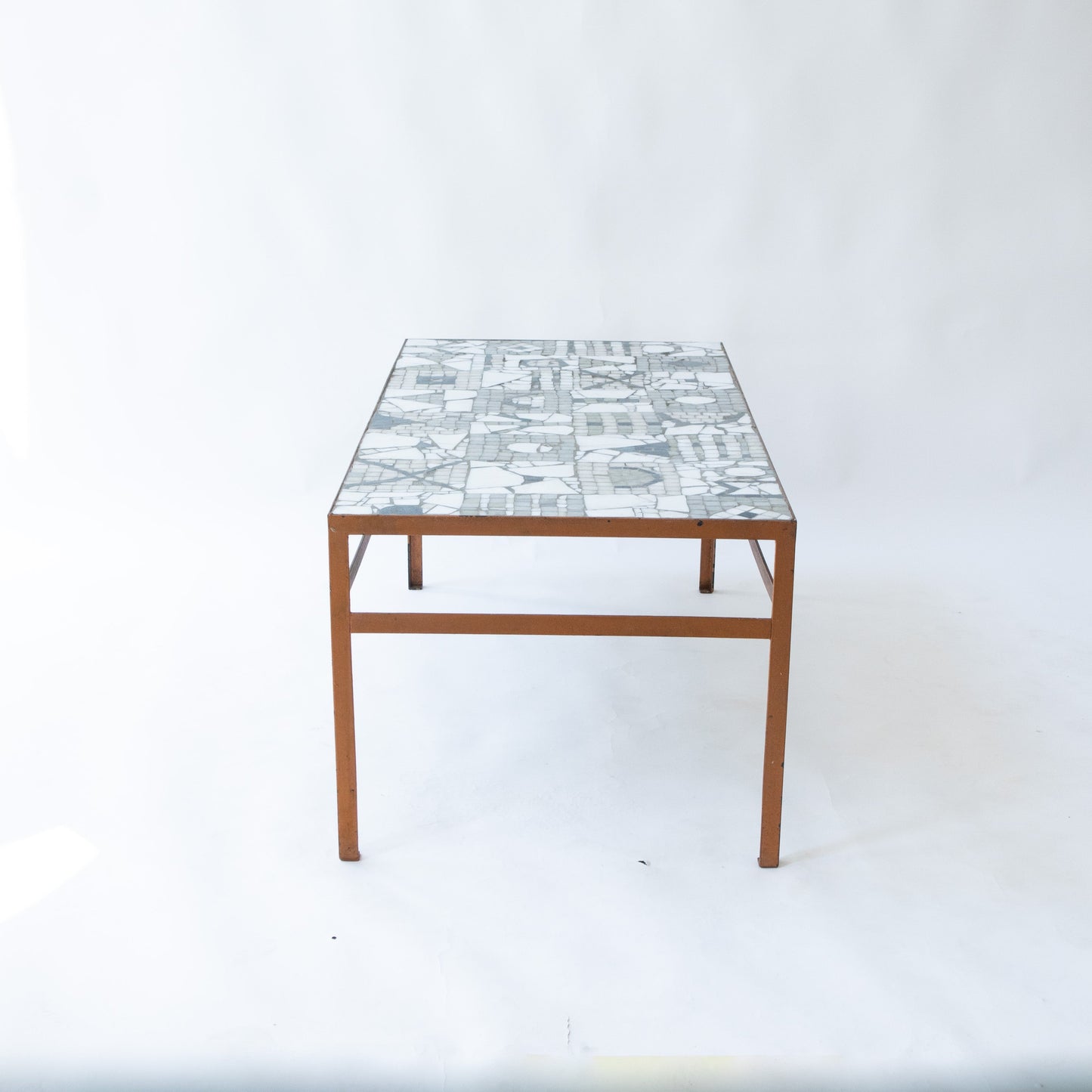 Vintage Couchtisch Mosaik von Kurt Moldovan