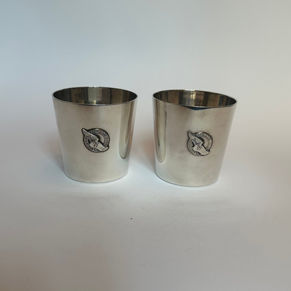 Tasses vintage en argent, modèles 52285 et 52751, par Tiffany &amp; Co. Lot de 2
