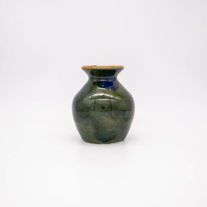 Vintage Vase handbemalt von Persabus Pottery aus Islay