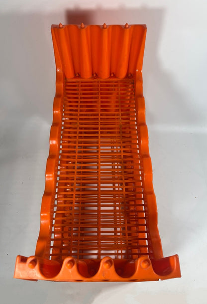 Casier à vin vintage en plastique par Witzmann Space Age années 1970