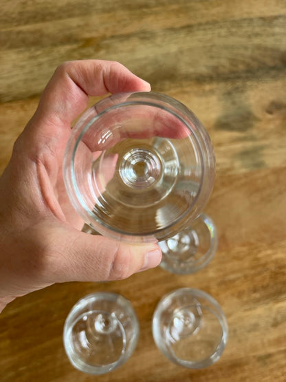 Vintage Cognacgläser, Set aus 6 Stück