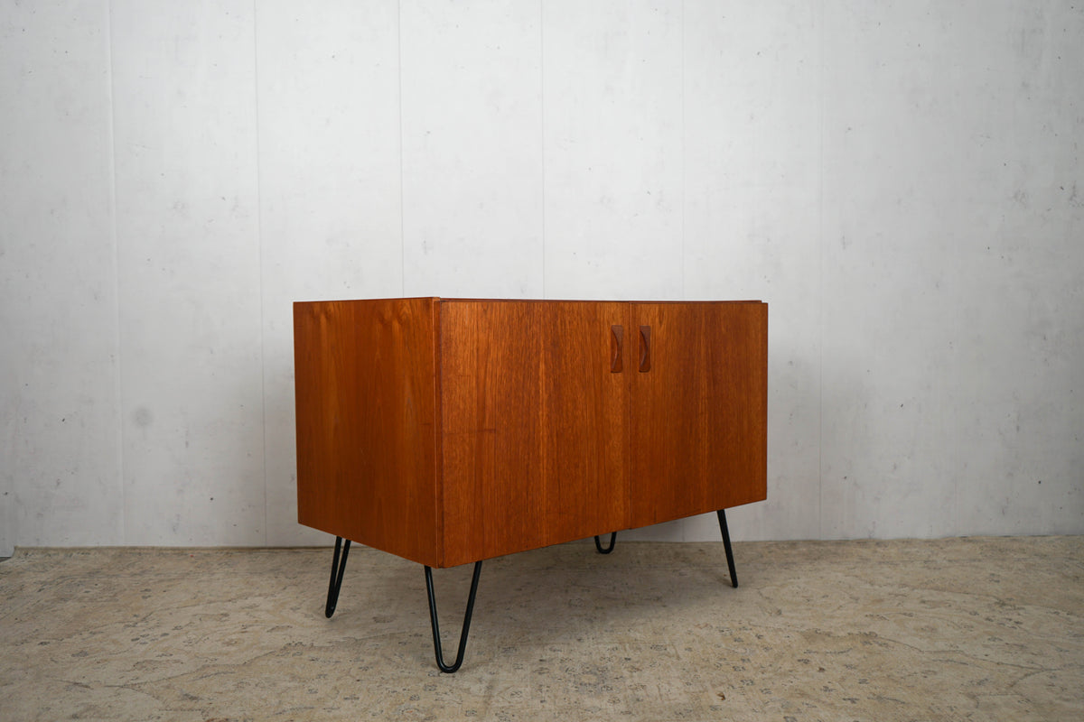 Vintage Anrichte Teakholz Dänisch 60er Mid Century