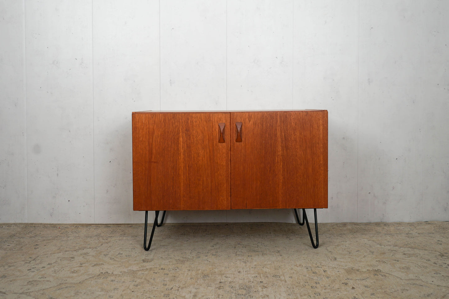 Vintage Anrichte Teakholz Dänisch 60er Mid Century