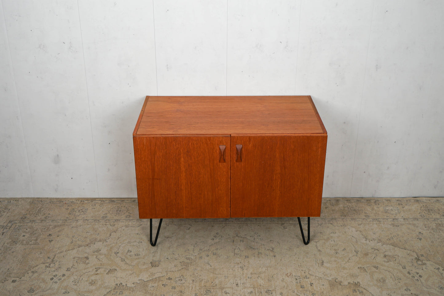 Vintage Anrichte Teakholz Dänisch 60er Mid Century