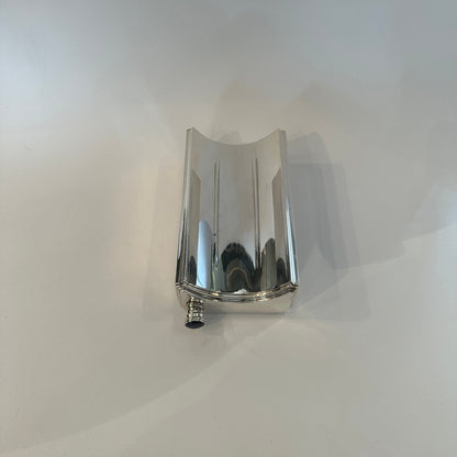 Flasque vintage en argent sterling lapis-lazuli par Cartier argent