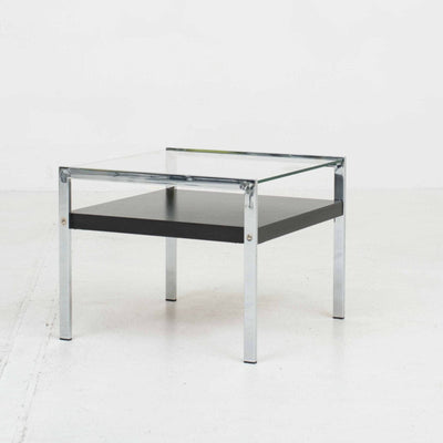 Table basse vintage des années 60 en bon état