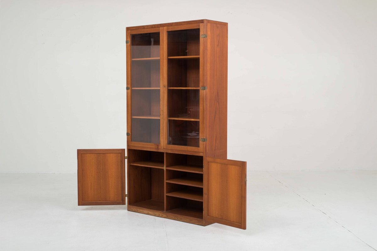 Vintage Geschirrschrank Teak Dänemark 1960er Jahre