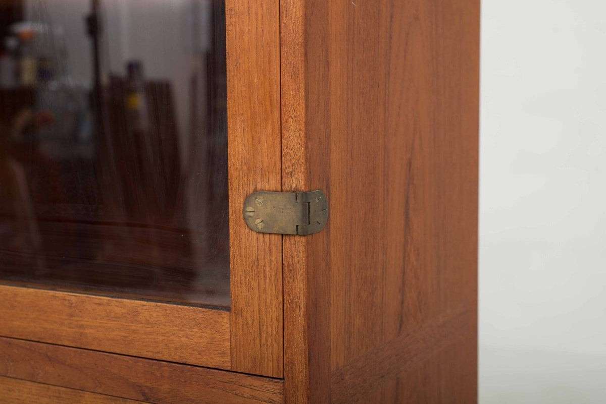 Vintage Geschirrschrank Teak Dänemark 1960er Jahre