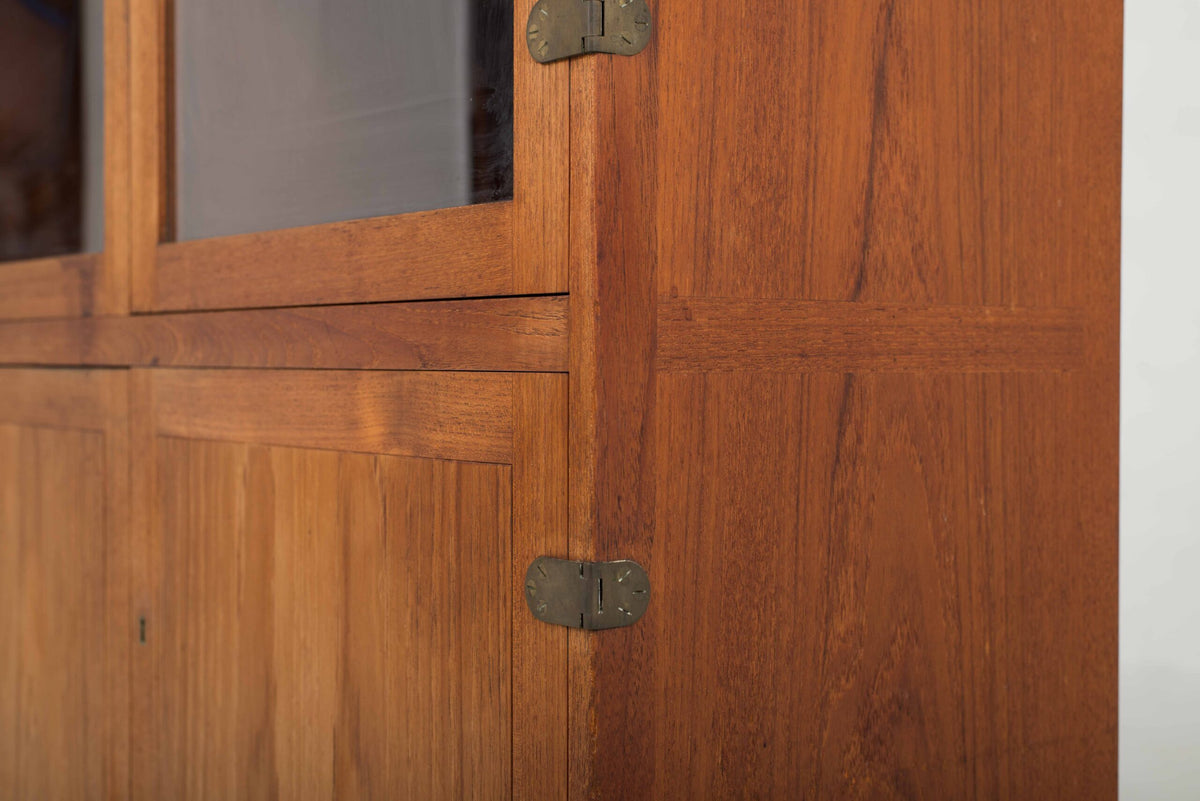 Vintage Geschirrschrank Teak Dänemark 1960er Jahre