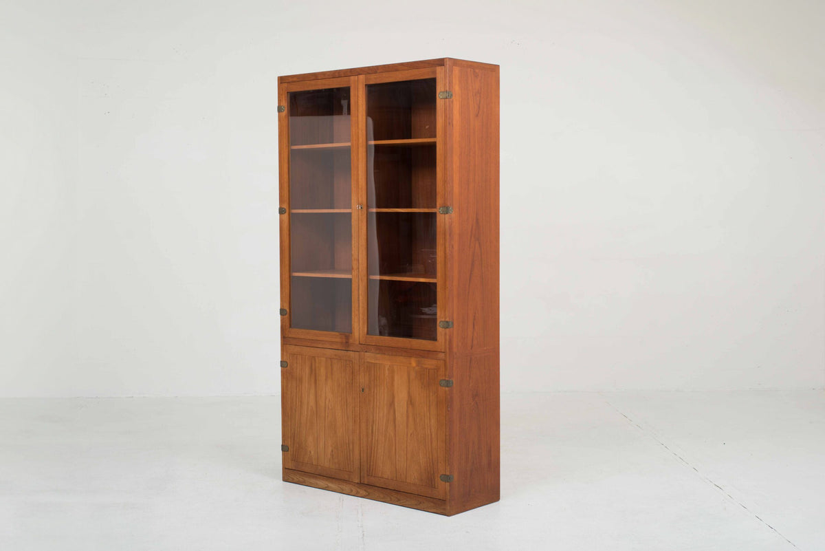 Vintage Geschirrschrank Teak Dänemark 1960er Jahre