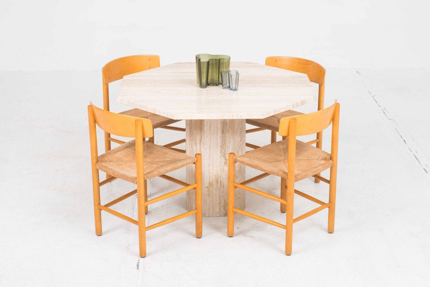 Chaise vintage J39 de Børge Mogensen pour FDB Mobler set de 6