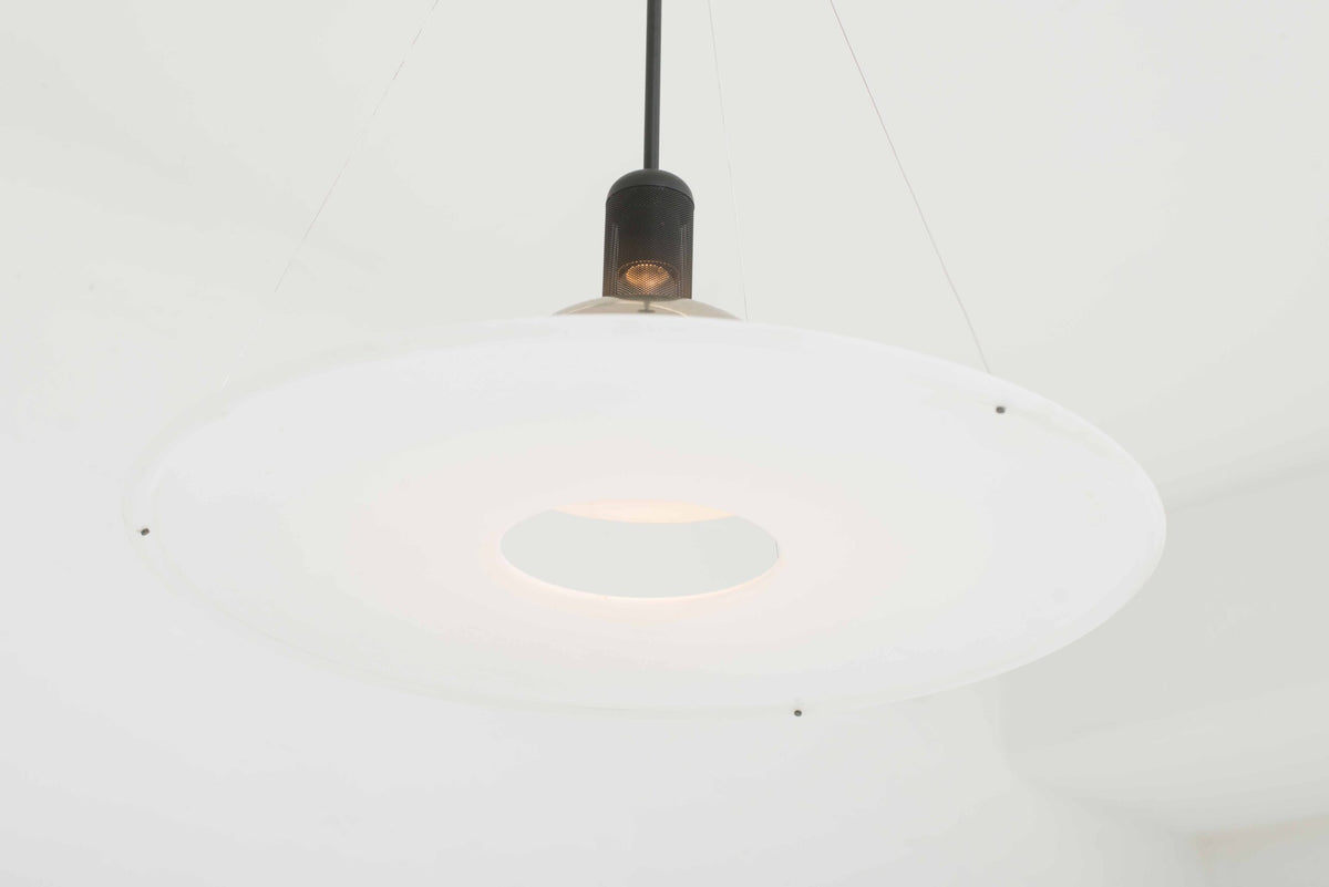 Vintage Deckenleuchte Frisbi von Achille Castiglioni für Flos
