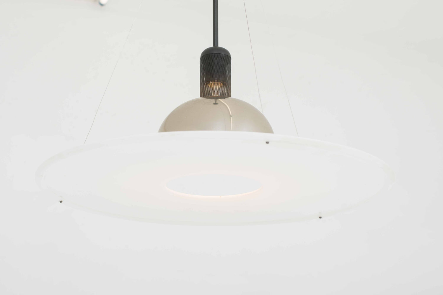 Vintage Deckenleuchte Frisbi von Achille Castiglioni für Flos