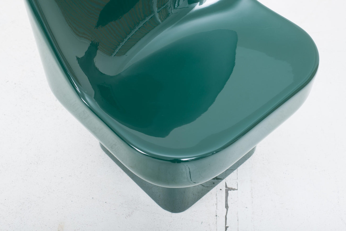 Fauteuil vintage FC 2001 de Douglas Deeds et Barry Rosengrants en vert mousse