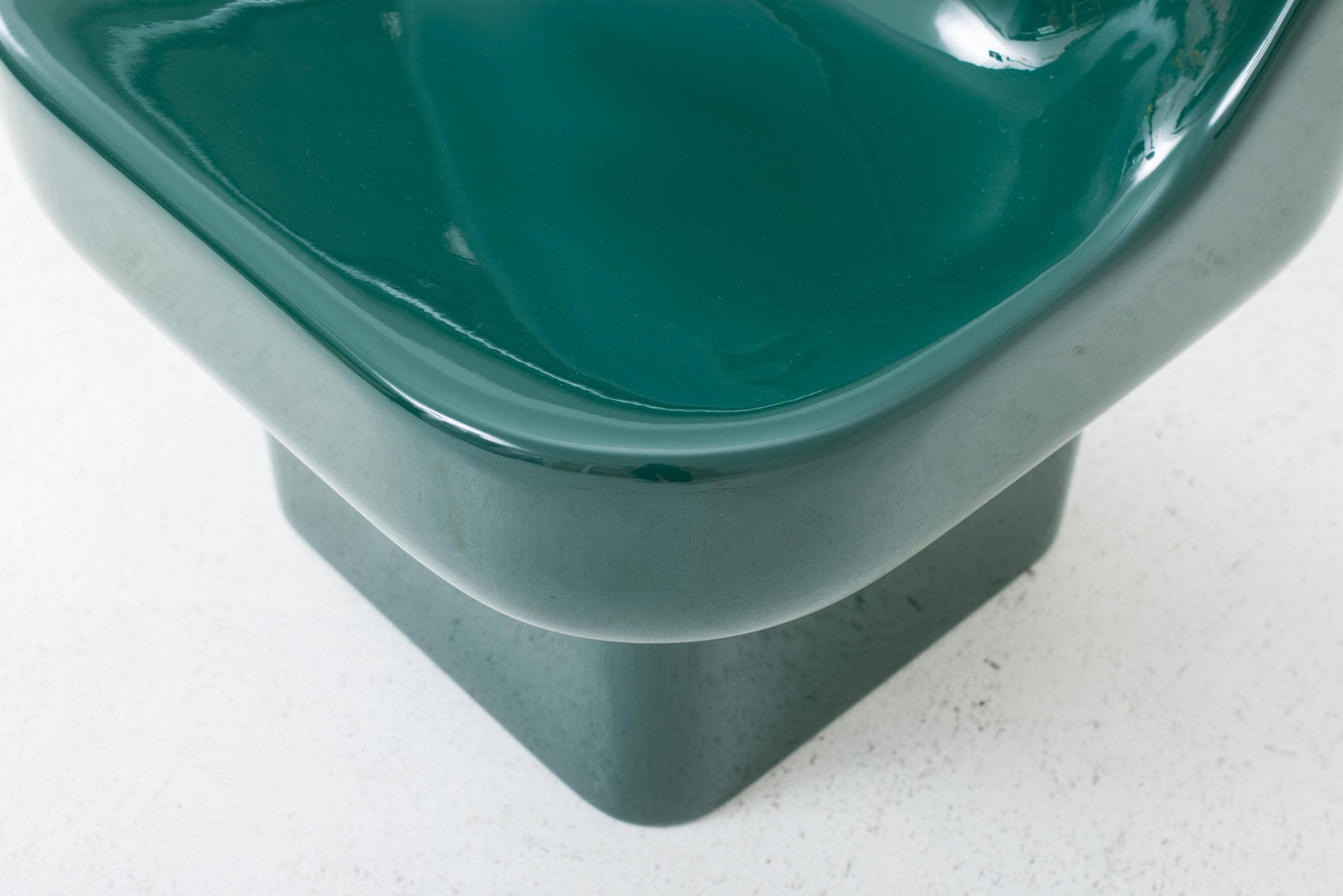 Fauteuil vintage FC 2001 de Douglas Deeds et Barry Rosengrants en vert mousse