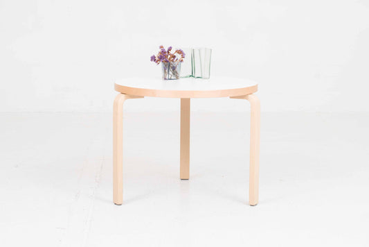 Vintage Beistelltisch 90B von Alvar Aalto für Artek