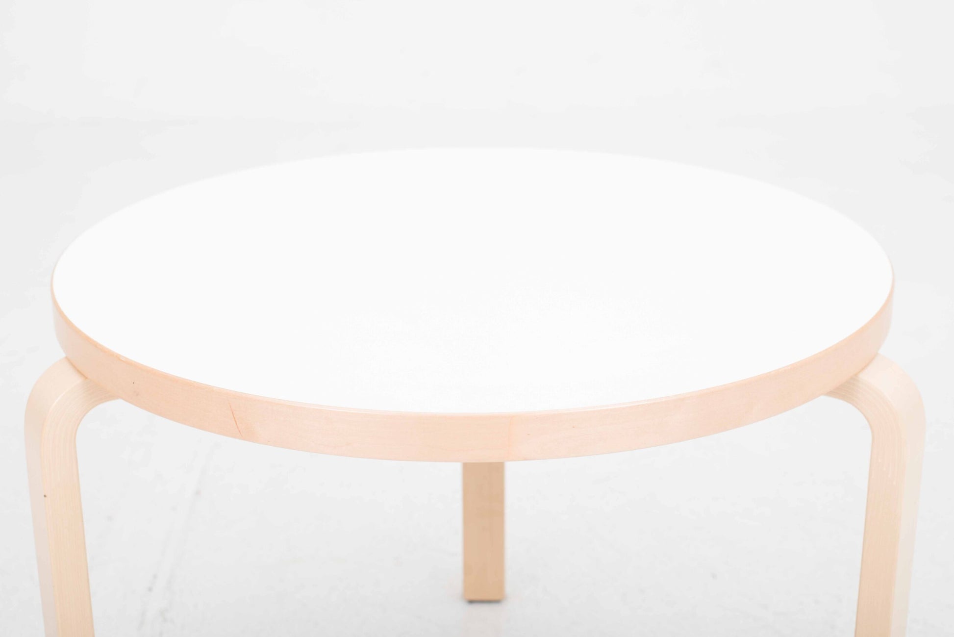 Vintage Beistelltisch 90B von Alvar Aalto für Artek