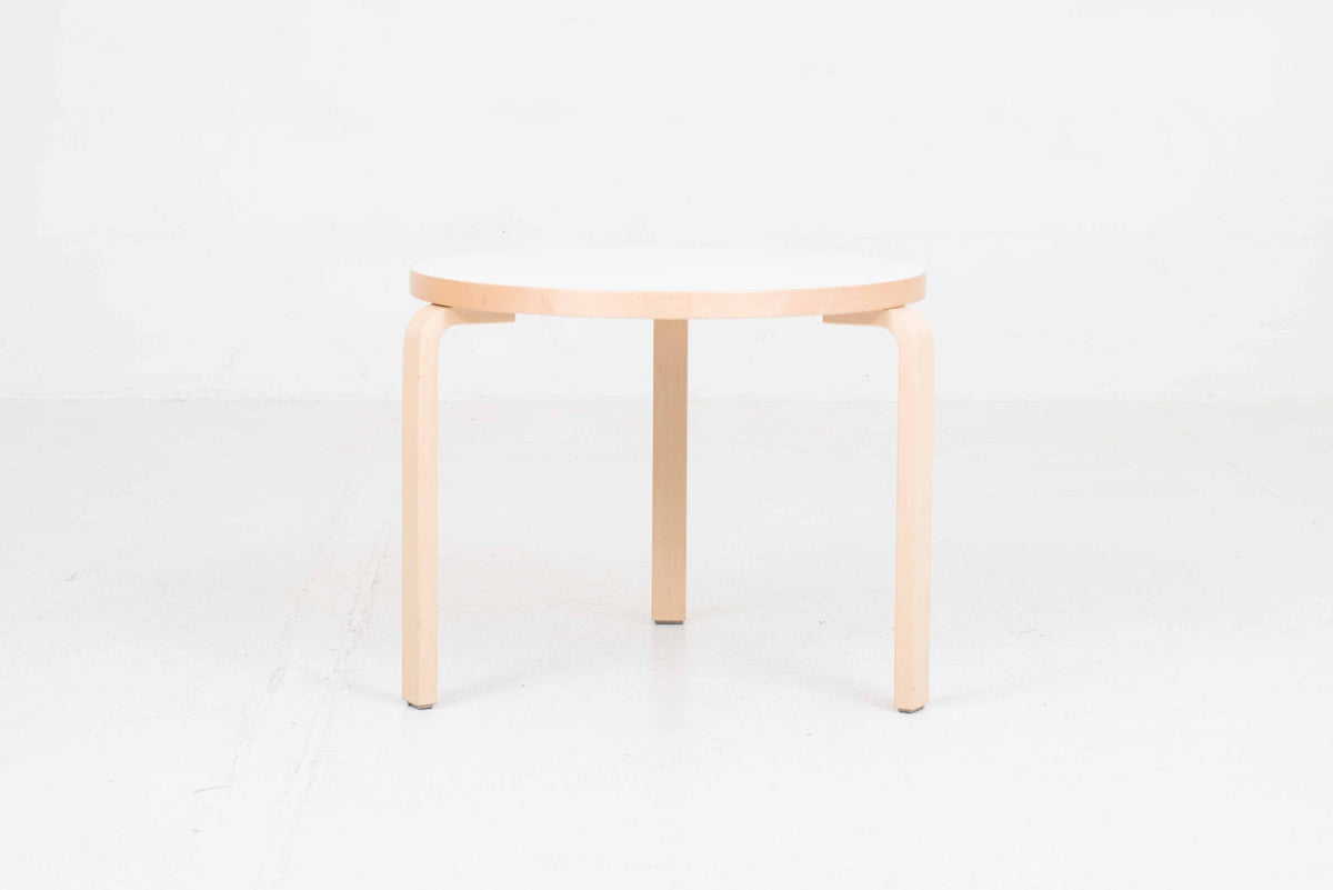 Vintage Beistelltisch 90B von Alvar Aalto für Artek