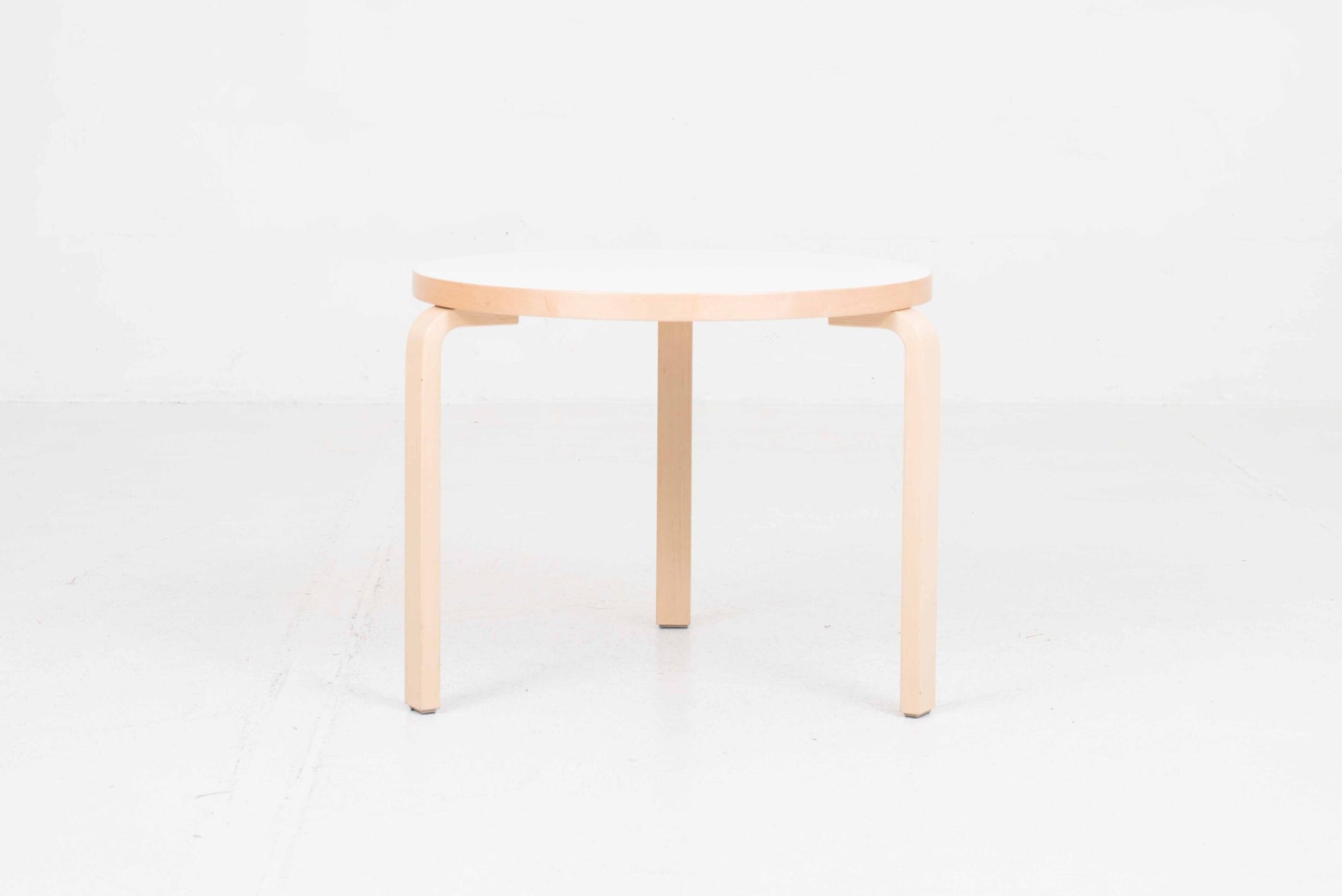 Vintage Beistelltisch 90B von Alvar Aalto für Artek