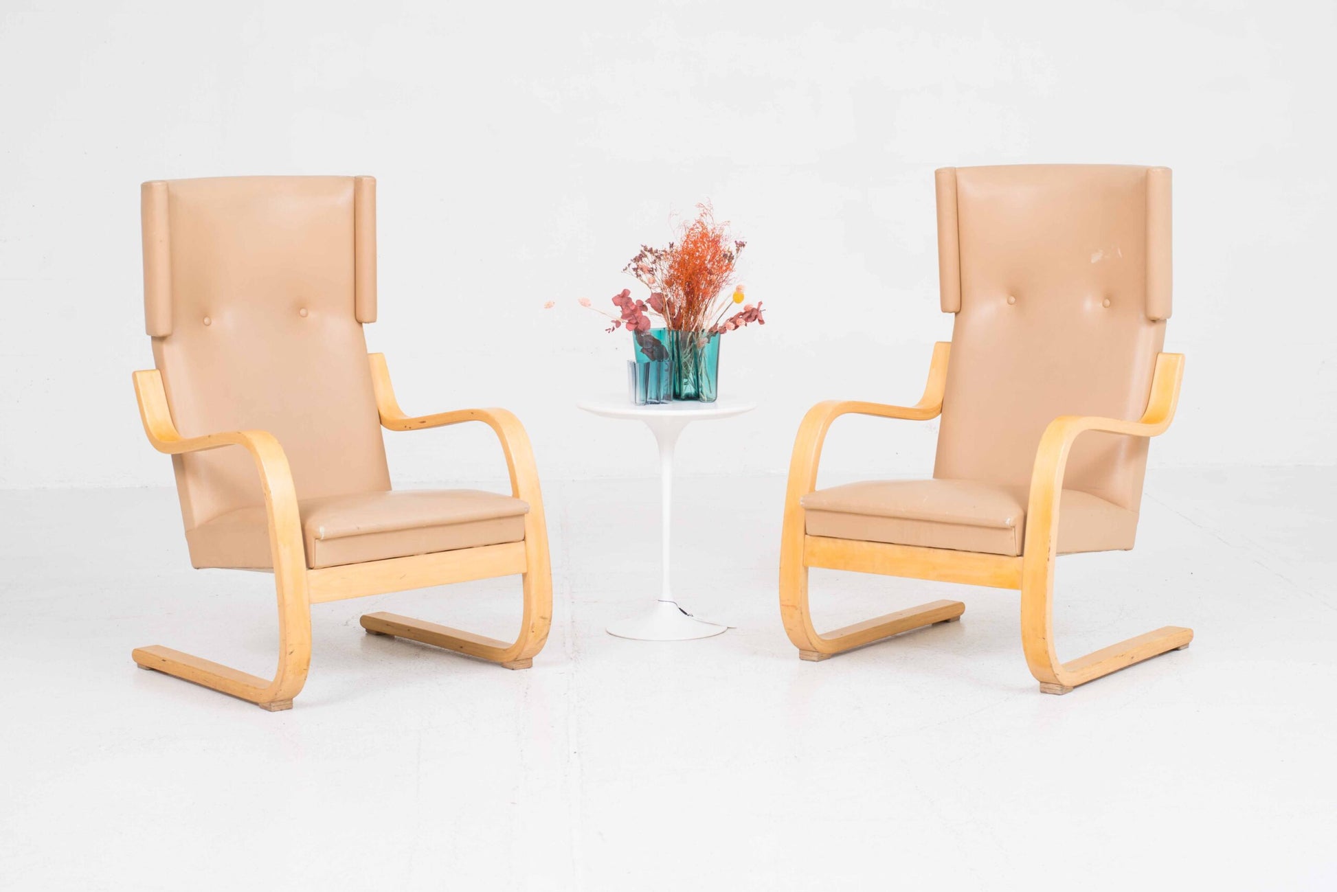 Set von 2 Vintage Sessel "401" von Alvar Aalto für Artek