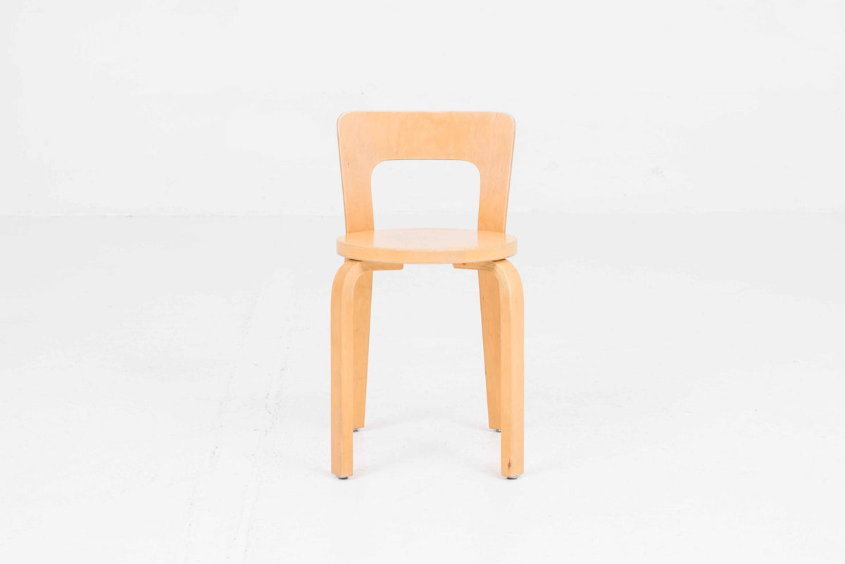 Vintage Stuhl "Chair 65" von Alvar Aalto für Artek